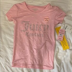 Juicy Couture Pink Short Sleeve PJ top
